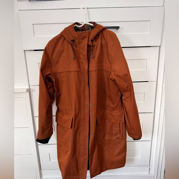 Pendleton Anorak Coat Women’s Large Brown Rustic Classic - Picture 2 of 6